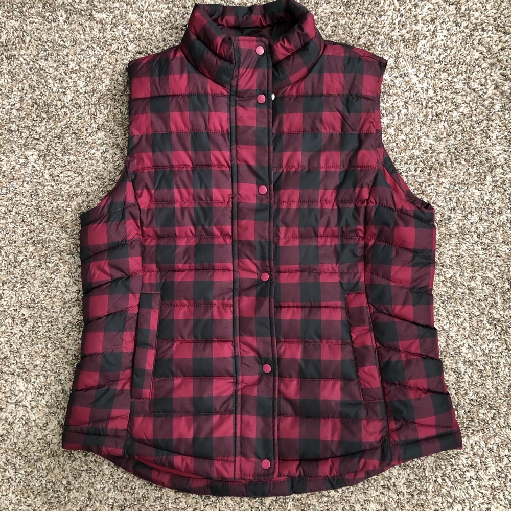 Gap Buffalo Plaid Vest